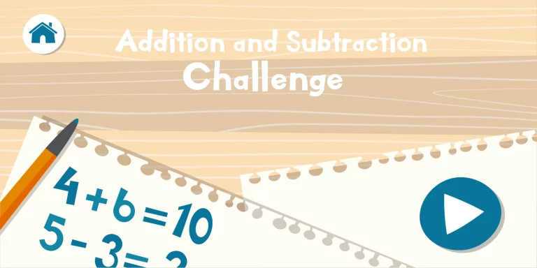 Juego KIDS'TABLE Addition-and-Subtraction-Challenge
