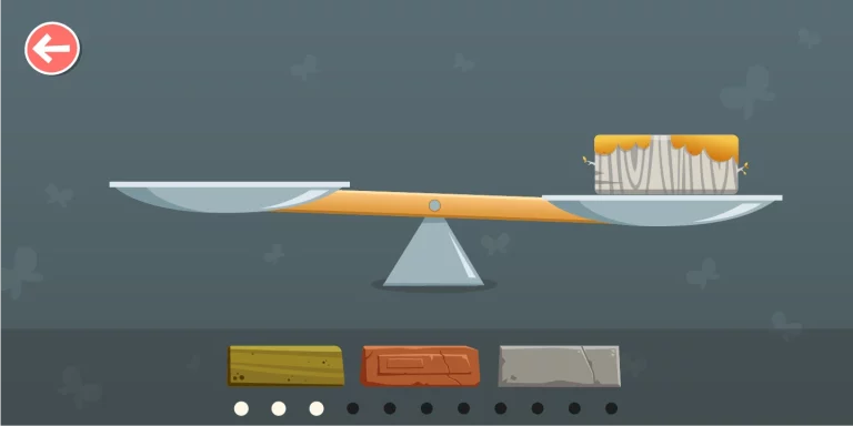 Juego KIDS'TABLE Balance-Weight interior