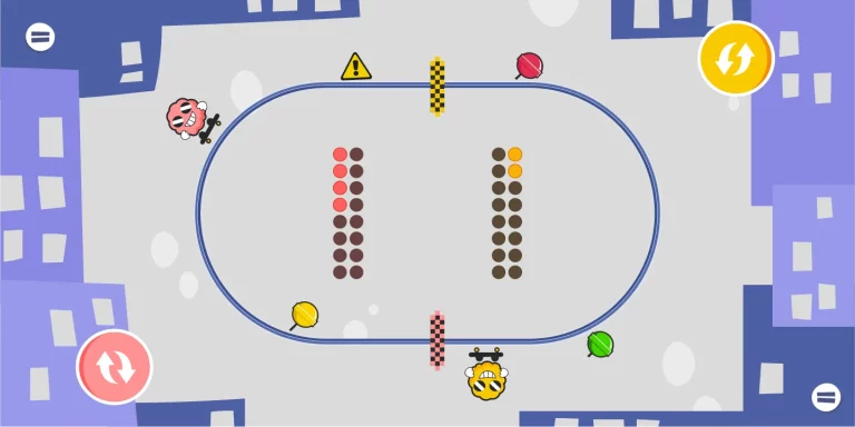 Juego KIDS'TABLE Skateboard-Go interior