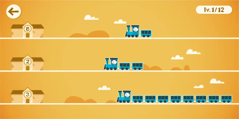 Juego KIDS'TABLE Train-Station interior