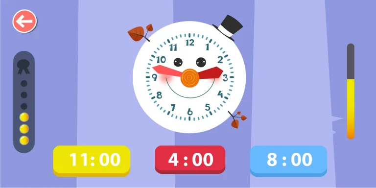 Juego KIDS'TABLE What-Time-is-it interior