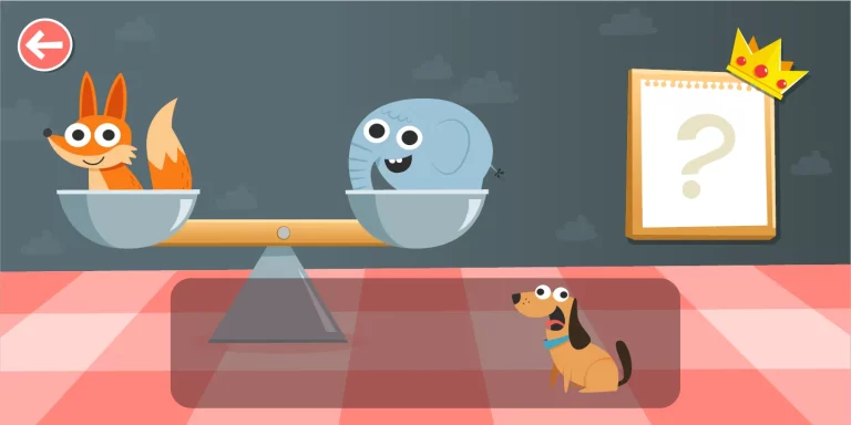 Juego KIDS'TABLE Who-is-the-Heaviest interior