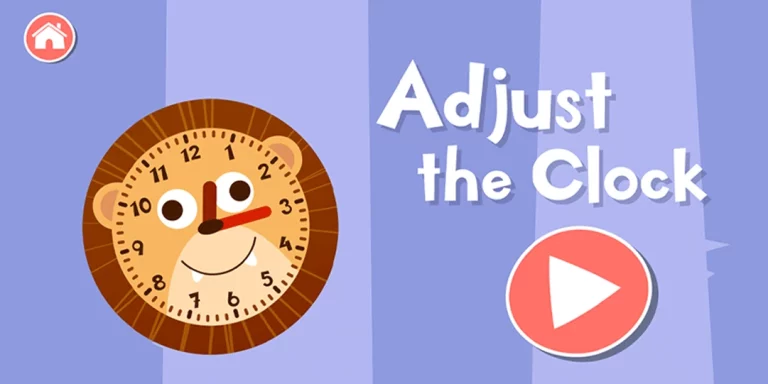Juego KIDS'TABLE Adjust the clock