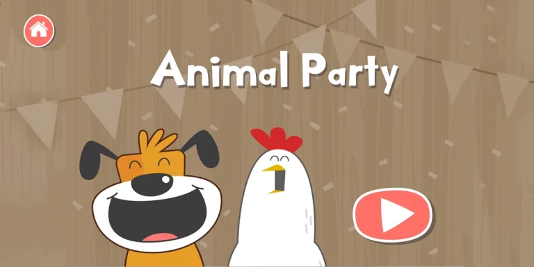 Juego KIDS'TABLE Animal Party